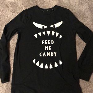 Art class novelty Halloween long sleeve tee shirt